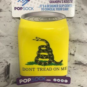 Don't Tread On Me  Beersy Silicone Sleeve Hide-a-Beer Can Cooler 12oz koozie